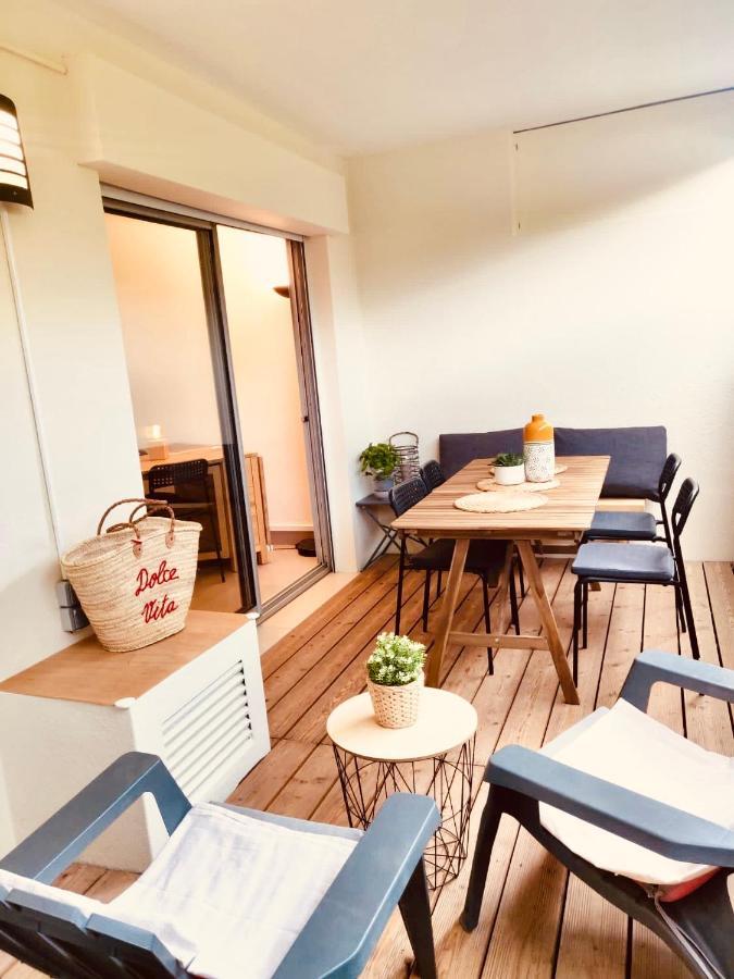 Mandelieu Grand Studio Avec Piscine Et Proche De La Mer 외부 사진